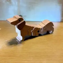 木製ダックスフンドパズル