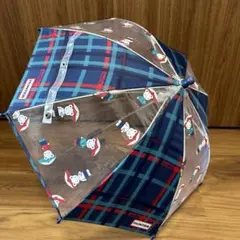 familiar　HUNTER　子供用傘　ファミリア　新品 ファミリア×HUNTER】コラボ限定チェック柄のレイングッズで雨の