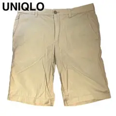 UNIQLO ベージュ ショートパンツ コットン100% Mサイズ