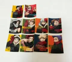 最強ジャンプ７月号の付録 僕のヒーローアカデミア 十傑 ステッカー