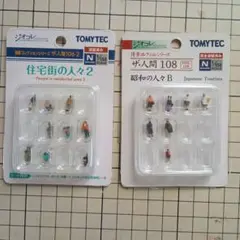 【普通郵便】TOMYTEC ジオコレ ザ・人間 住宅街の人々2 昭和の人々B