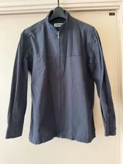 U.P renoma ジッパーシャツ 紺色 M