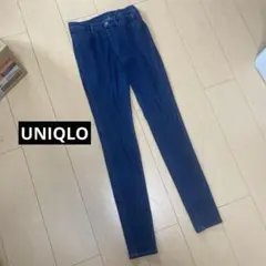 ユニクロ スキニーデニム ダークブルー