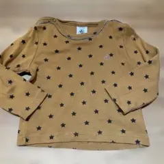 PETIT BATEAU 星柄 長袖カットソー 12m