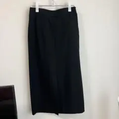 【GU】ブラックXL タイトスカート ウエストゴム