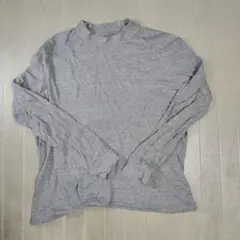 UNIQLO　ライトグレー　長袖Tシャツ　LLサイズ　メンズ