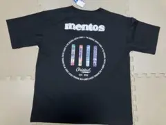 メントス・メンズ・ロゴ Tシャツ ・ブラック・LL