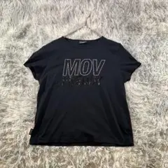 【美品】FREDDYフレディ☆ライトストーンロゴTシャツ☆ブラック☆XS