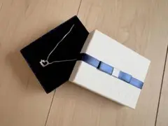 LUCIA ハート型シルバーネックレス
