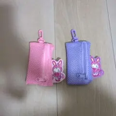 メゾピアノ 当たりくじ ベリエ メッシュ小物入れ 2つセット
