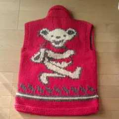 デッドベア限定カウチンベストgratefuldeadグレイトフルデッド 楽天市場】GRATEFUL DEAD DANCING BEAR CANADIAN VEST
