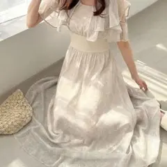MAJESTIC LEGON ダブルカラーコルセットワンピース
