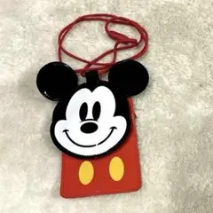 中古(used) ミッキーマウス フェイスデザイン パスケース ディズニー