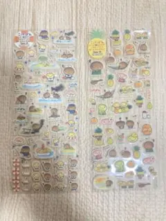 【希少　激レア】サンエックス　こげぱんシール　２枚セット　廃盤　平成レトロ