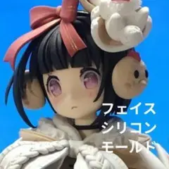 フェイス シリコンモールド 少女