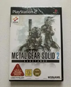 【PS2】メタルギアソリッド2 SUBSTANCE コナミ　新品　レア　未開封