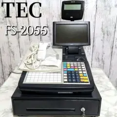 【動作保証】TEC テック FS-2055 電子レジスター プレミアムブラック