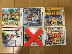 ニンテンドー3DS ソフト 5種類