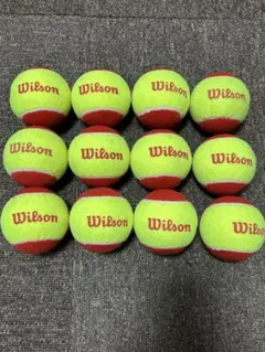Wilson テニスボール 12個セット　レッドボール