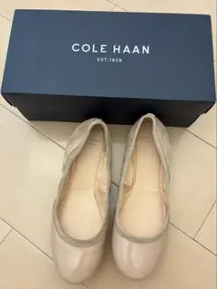 美品✨ COLE HAAN バレエシューズ 約24.5cm パープル バイカラー 美品✨ COLE HAAN バレエシューズ 約24.5cm パープル バイカラー