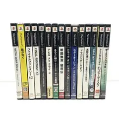 プレイステーション2 ソフト　まとめ売り