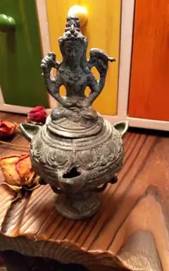 アンティーク青銅製香炉