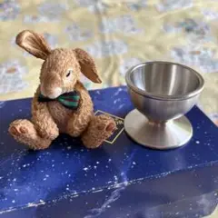 【ROYAL SELANGOR 】うさぎの置物とエッグカップ