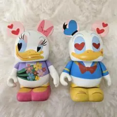 ディズニーVinylmation デイジーダック & ドナルド 110周年記念