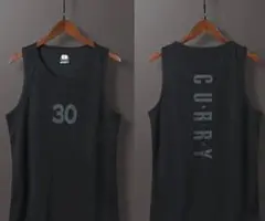 新品未開封 XXL ステフィンカリー タンクトップ 黒 ブラック NBA バスケ