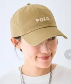 POLOチェーン刺繍キャップ　未使用