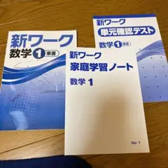 新ワーク数学1 中1