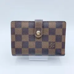 ルイヴィトン ダミエ ポルトフォイユ ヴィエノワ 二つ折り財布 がま口