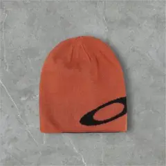 Oakley リバーシブル ニット帽 ビーニー オレンジ