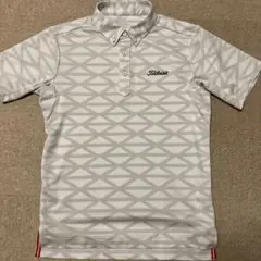 Titleist 幾何学模様 ポロシャツ サイズS