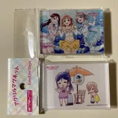 ラブライブ！サンシャイン！！ アクリルマグネット Aqours 2点セット