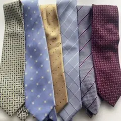 ネクタイ6本セット