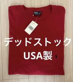 【USA製 デッドストック】polo by ralphlauren tee