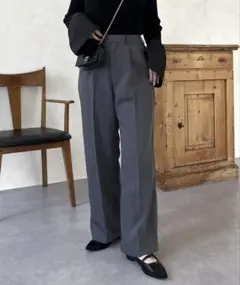 prose verse PMサイズ　スラックス パンツ グレー