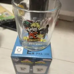 ヒロアカ Let you down E賞 グラス 爆豪勝己