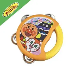 «ふって！たたいて！げんきにえんそうしよう！» アンパンマン タンバリン 楽器