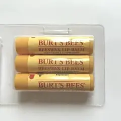 Burt's Bees Beeswax Lip Balm 3本入り