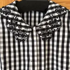 chesty 半袖ブラウス フラワーレース付き 未使用　サイズ　0