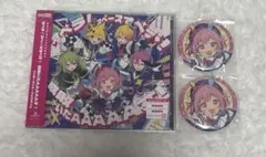 プロセカ 鳳えむ CD 缶バッジ 2点 新星堂 特典カードなし