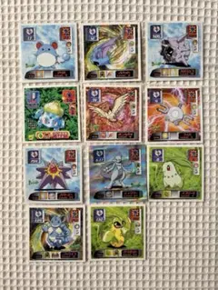 ポケモン　最強シール烈伝　11枚セット　アマダ　ミュウツー　フシギダネ