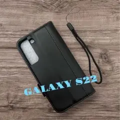 Galaxy S22 ケース 手帳型ケース レザーケースカード収納 マグネット