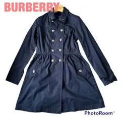 美品 BURBERRY バーバリー レディース トレンチコート ビジュー M