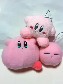 星のカービィ　マスコットぬいぐるみ　３個セット