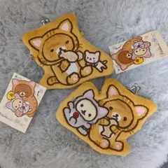 リラックマ♥薄型ミニがま口