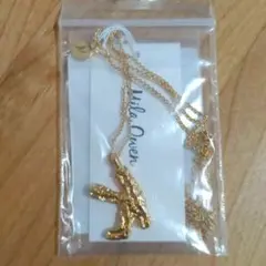 ミラオーウェン イニシャルロングネックレス　Ｋ