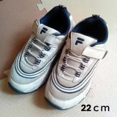FILA フィラ　スニーカー　22.0cm ボリュームソール